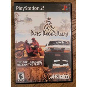 Paris-Dakar Rally PlayStation 2 PS2 Complete in Box, CD Tested & Working, Racing
